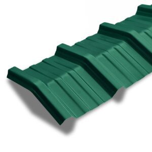 Caballete Verde cresta alta blanco 2mm (1.07M X 40CM)